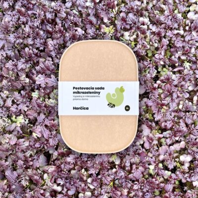 Pestovací set – Mikro horčica | Pikantná mikrozelenina plná antioxidantov