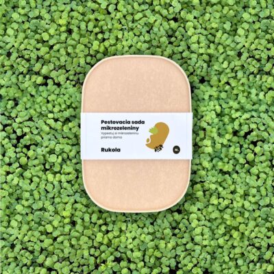 Pestovací set – Mikro rukola | Svieža pikantná mikrozelenina domov